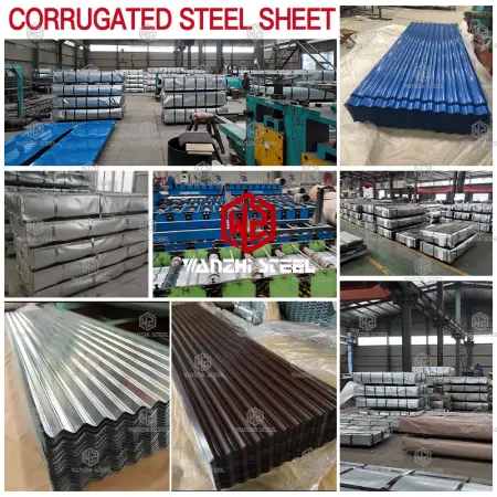 Stainless steel corrugated sheet