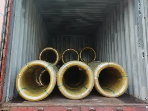 Stainless steel wire shipment