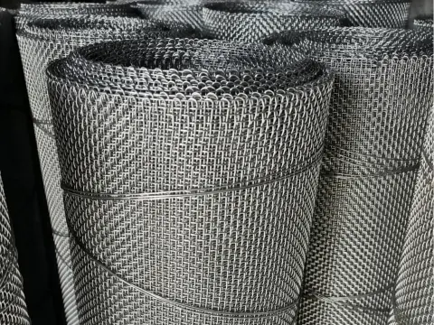 Wire Wrapped Edge crimped mesh wholesale